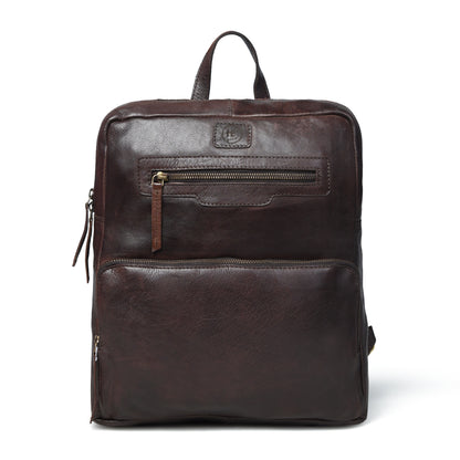 The Ashford - Minimalist Leather Backpack for Men