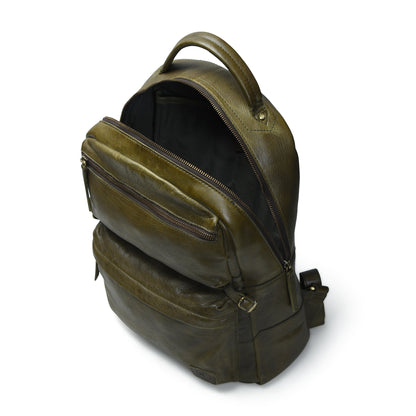 The Winslow - Vintage Style Leather Backpack