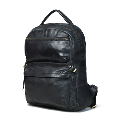 The Winslow - Vintage Style Leather Backpack