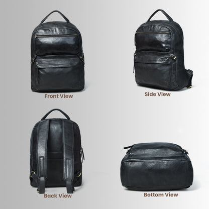 The Winslow - Vintage Style Leather Backpack