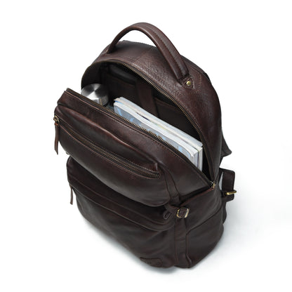 The Winslow - Vintage Style Leather Backpack