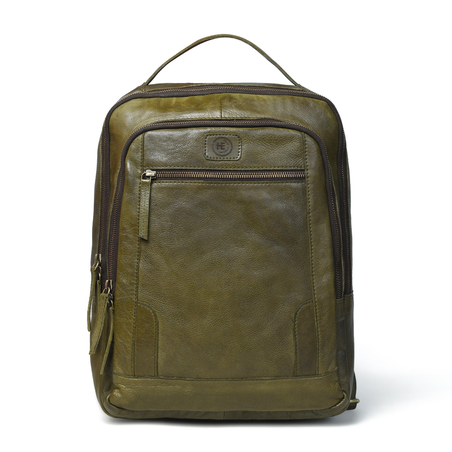 The Voyager - Leather Laptop Backpack for Men