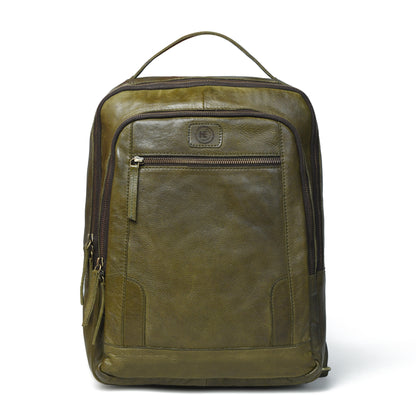 The Voyager - Leather Laptop Backpack for Men