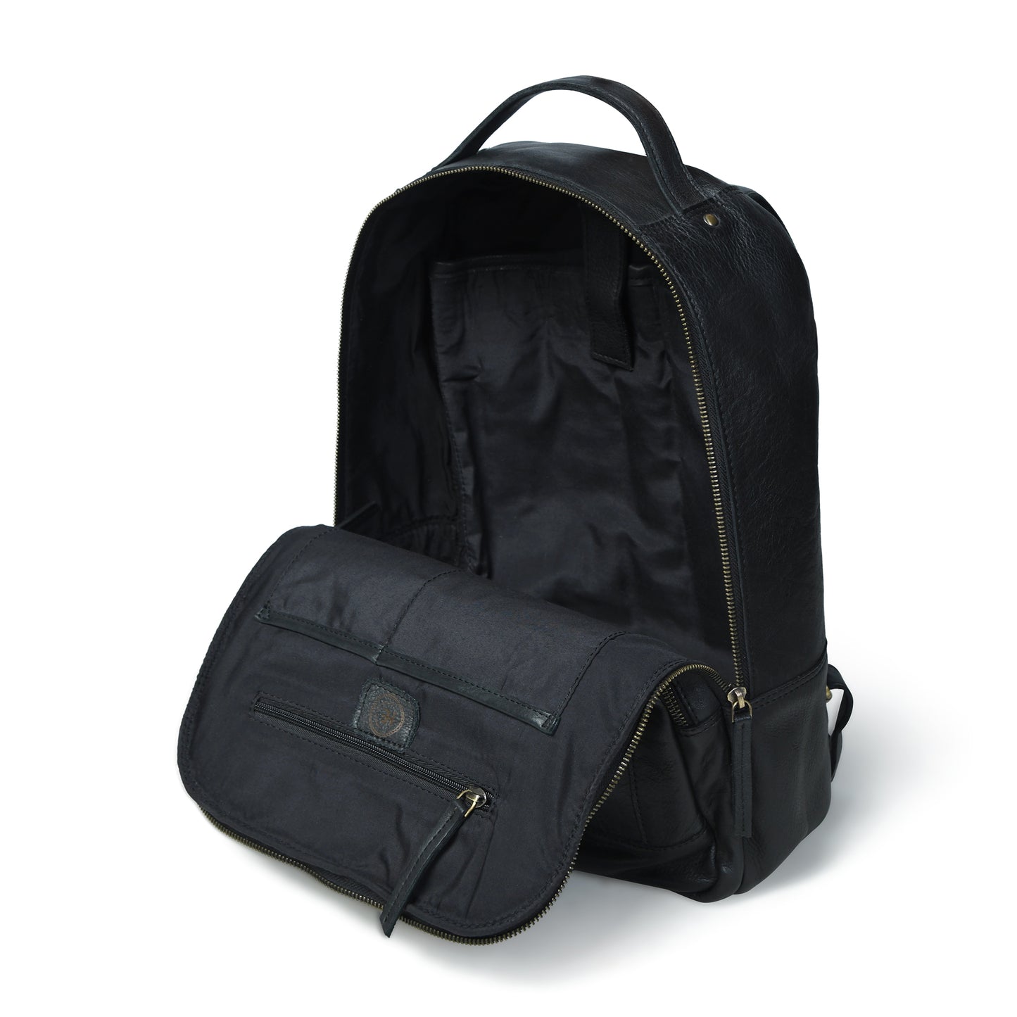 The Voyager - Leather Laptop Backpack for Men