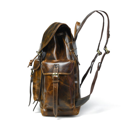 The Callum- Leather Backpack for Travel