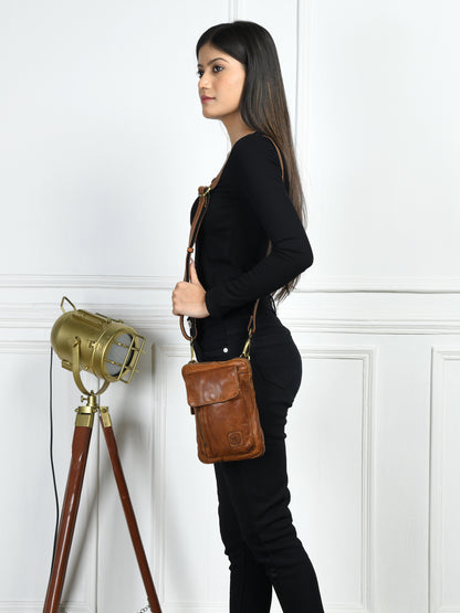 Timeless Mini Sling - Brown