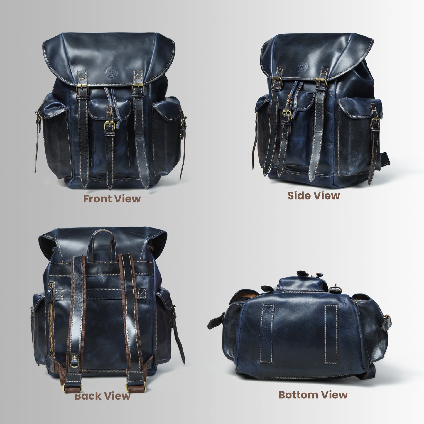 The Callum- Leather Backpack for Travel