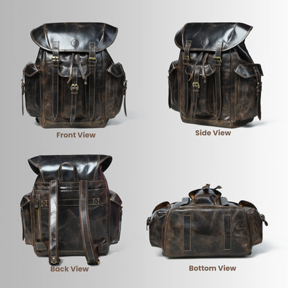 The Callum- Leather Backpack for Travel