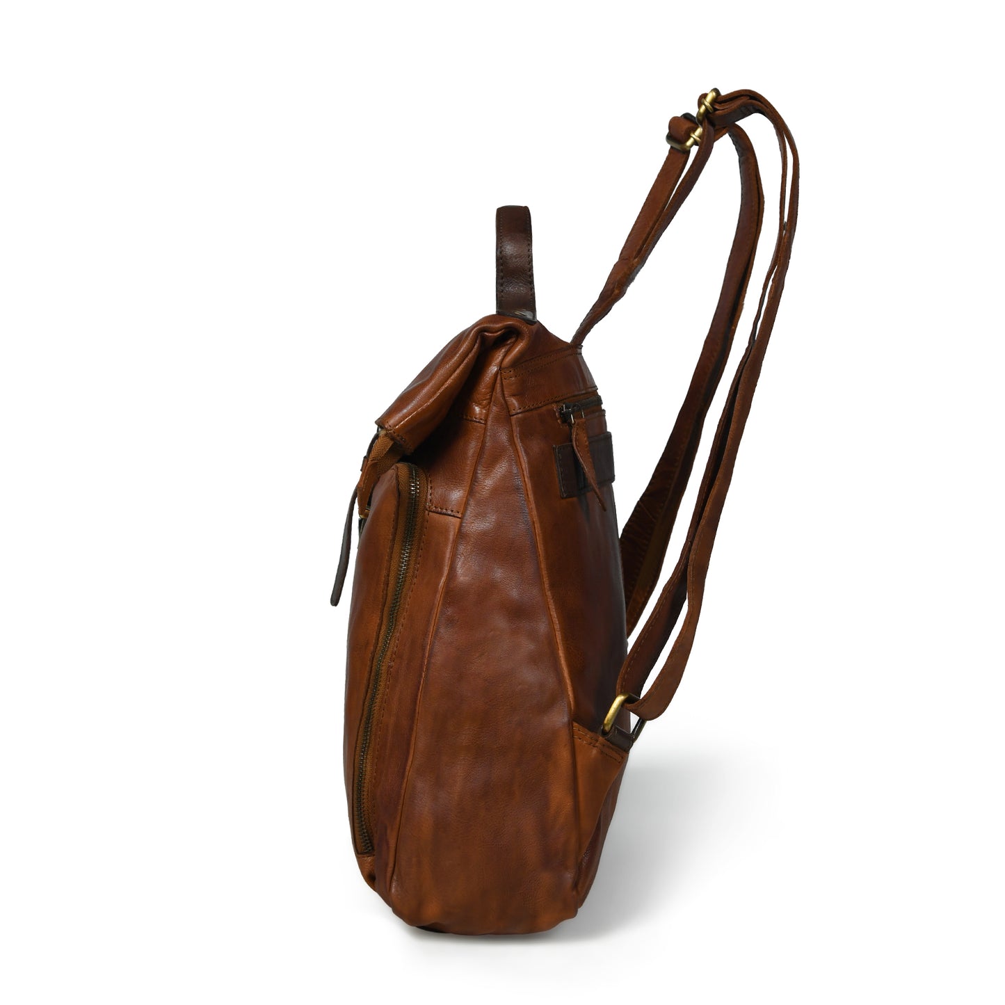 The Ansel- Leather Laptop Backpack