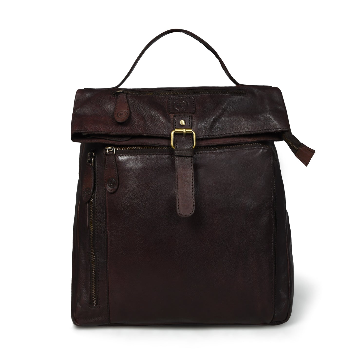 The Ansel- Leather Laptop Backpack