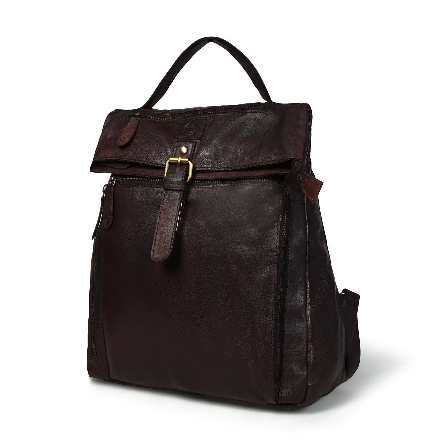 The Ansel- Leather Laptop Backpack