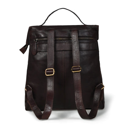 The Ansel- Leather Laptop Backpack