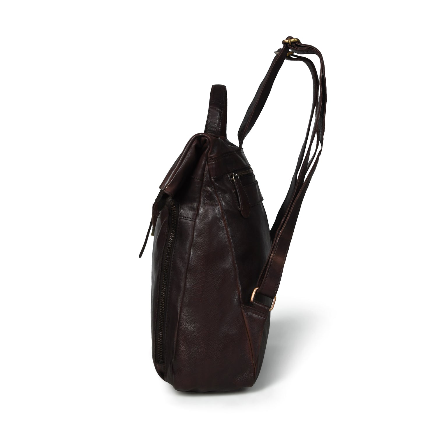 The Ansel- Leather Laptop Backpack