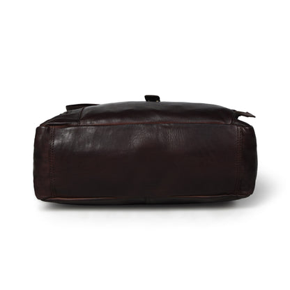 The Ansel- Leather Laptop Backpack