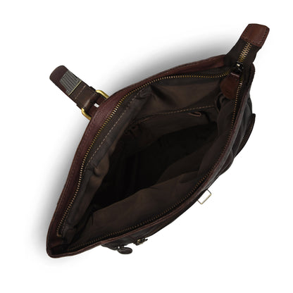 The Ansel- Leather Laptop Backpack
