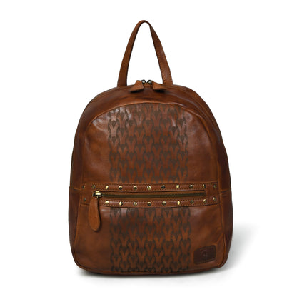 The Mira- Leather Mini Backpack for Women