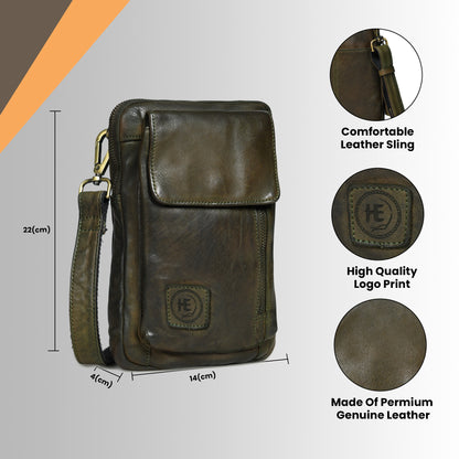 Timeless Mini Sling - Dark Brown