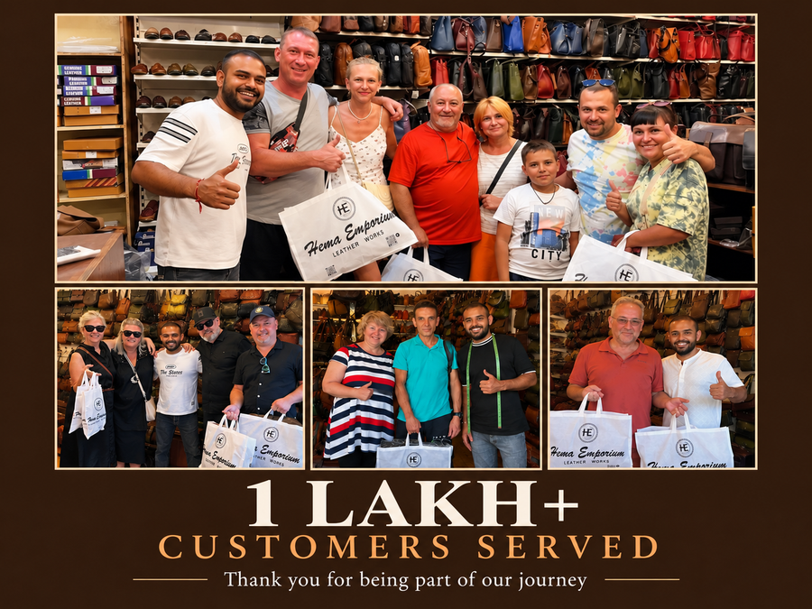 Happy real customers of hema emporium in the offline store of goa