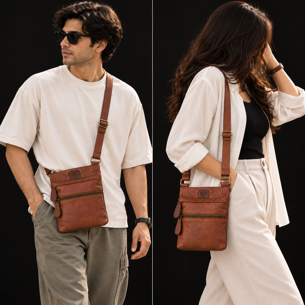 Verona Leather Mini Crossbody Bag