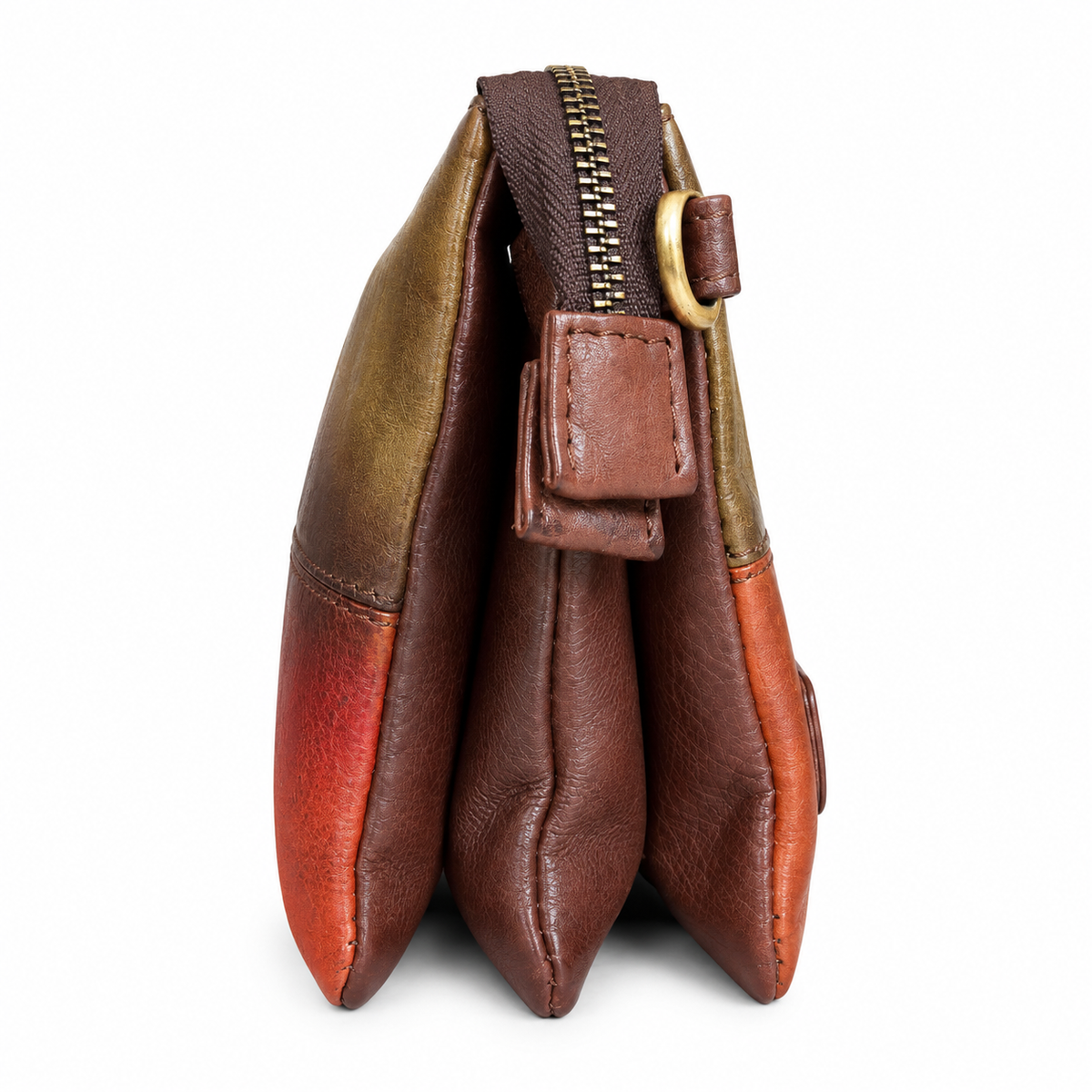 Solivagant Mosaic patchwork Leather Sling Bag